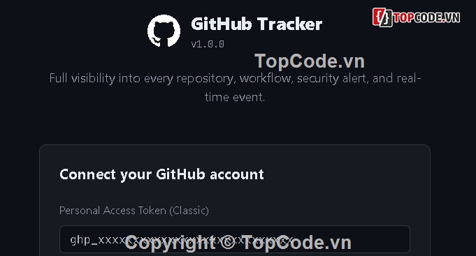 tracker,github,code remix,bootstrap